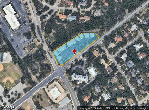  4081 De Zavala Rd, Shavano Park, TX Parcel Map