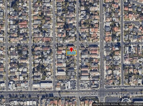  14871 Harper St, Midway City, CA Parcel Map