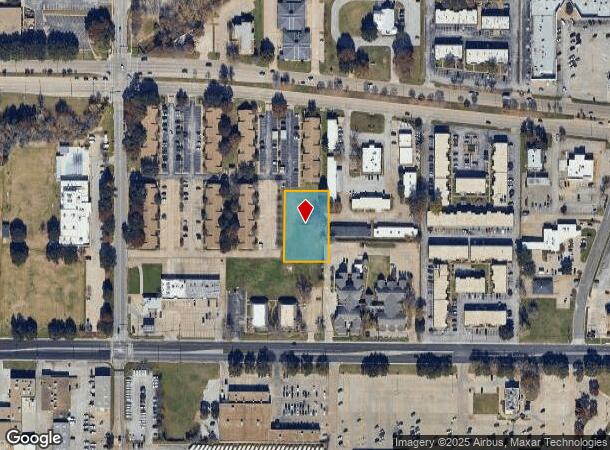 1134 W Pioneer Pkwy, Arlington, TX Parcel Map