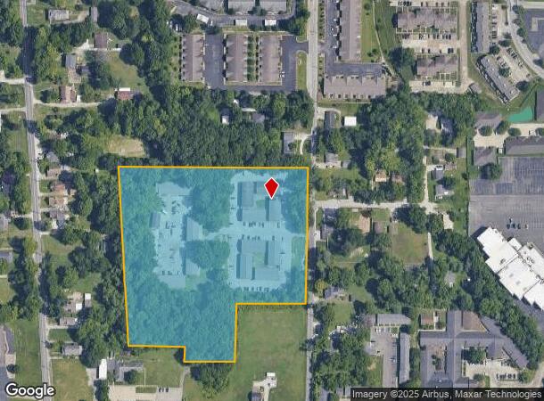 3900 N Fulton Ave, Evansville, IN Parcel Map
