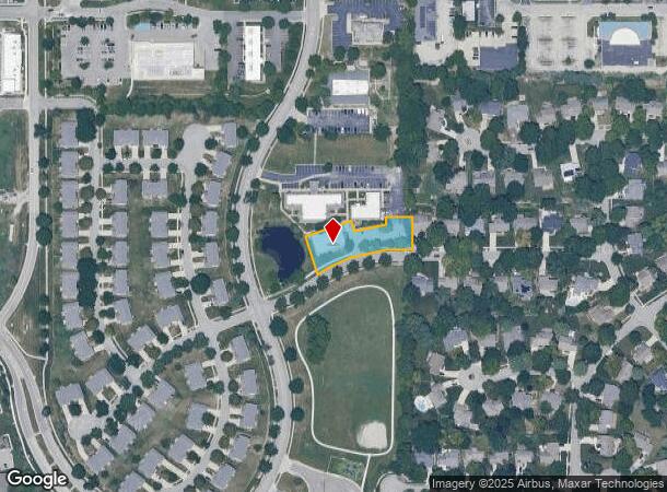  8889 Bourgade St, Lenexa, KS Parcel Map