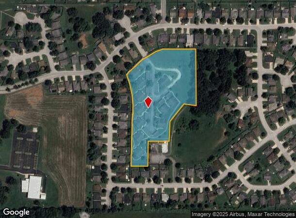  936 W Arrow Wood Ln, Nixa, MO Parcel Map