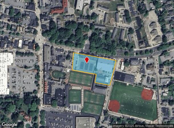 11 Memorial Blvd, Newport, RI Parcel Map