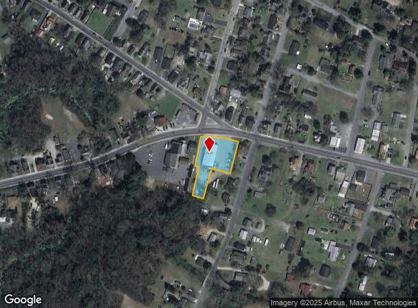 540 E 4Th St, Laurel, DE Parcel Map