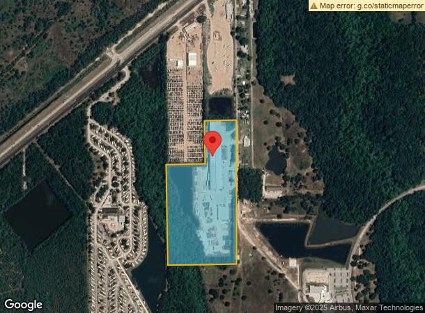  1490 Frances Dr, Daytona Beach, FL Parcel Map