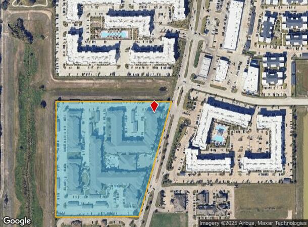  2219 Greenhouse Rd, Houston, TX Parcel Map