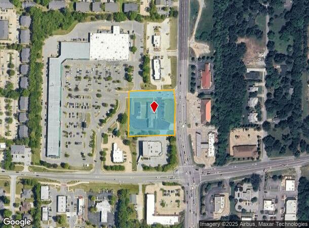 2025 N Crossover Rd, Fayetteville, AR Parcel Map