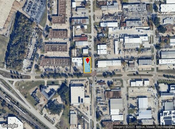  4900 Dacoma St, Houston, TX Parcel Map
