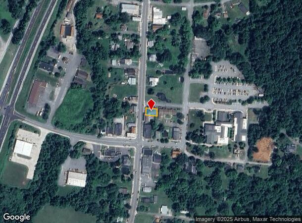 632 Front St, Lovingston, VA Parcel Map