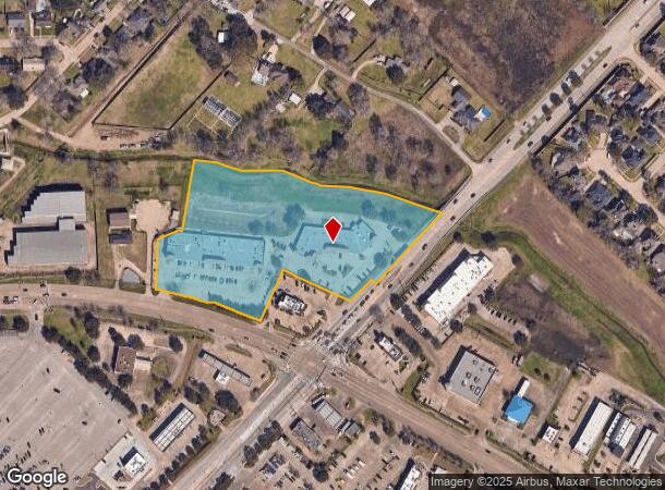 3108 Dixie Farm Rd, Pearland, TX Parcel Map