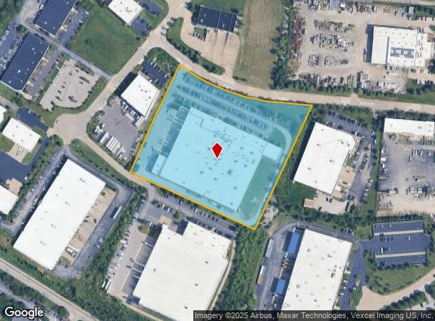  9832 Evergreen Industrial Dr, Saint Louis, MO Parcel Map