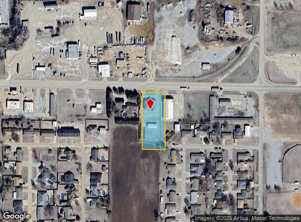  516 E Jack Choate Ave, Hennessey, OK Parcel Map