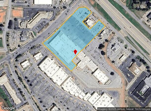  3202 S Clack St, Abilene, TX Parcel Map