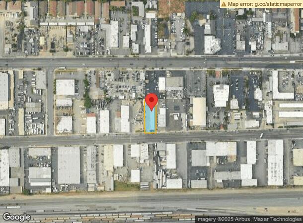  1256 Brooks St, Ontario, CA Parcel Map