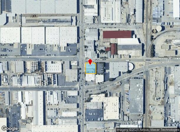  3700 S Santa Fe Ave, Vernon, CA Parcel Map