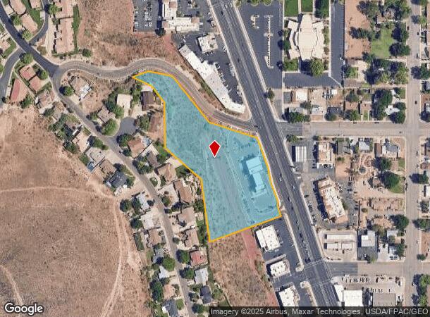  383 N Bluff St, Saint George, UT Parcel Map