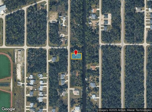 2142 Tea St, Port Charlotte, FL Parcel Map