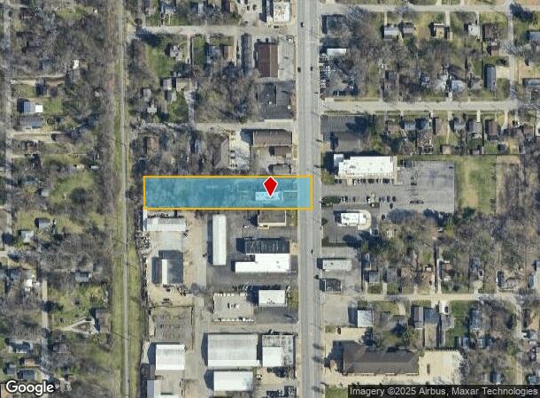  231 N Dixie Way, South Bend, IN Parcel Map