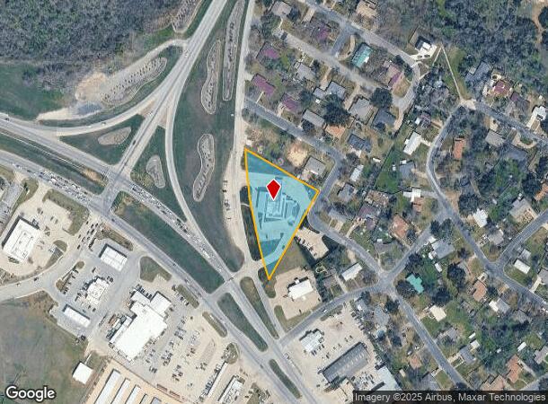 1213 Highway 290 W, Elgin, TX Parcel Map