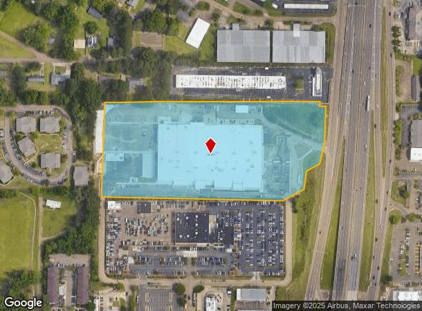597 E Beasley Rd, Jackson, MS Parcel Map