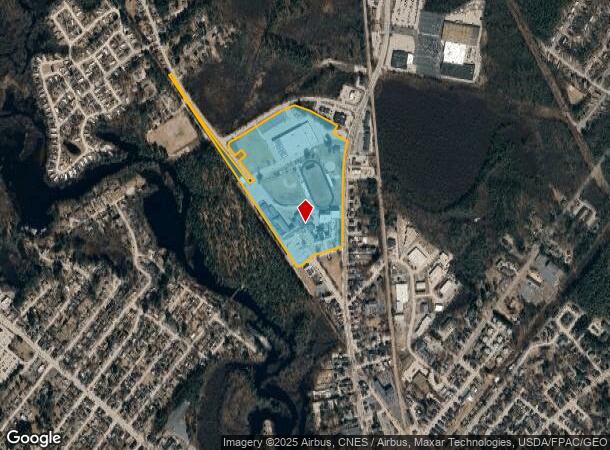 130 Wakefield St, Rochester, NH Parcel Map