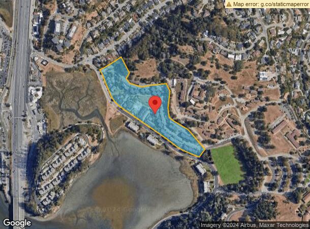  105 Seminary Dr, Mill Valley, CA Parcel Map