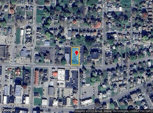  656 Chestnut St, Coshocton, OH Parcel Map