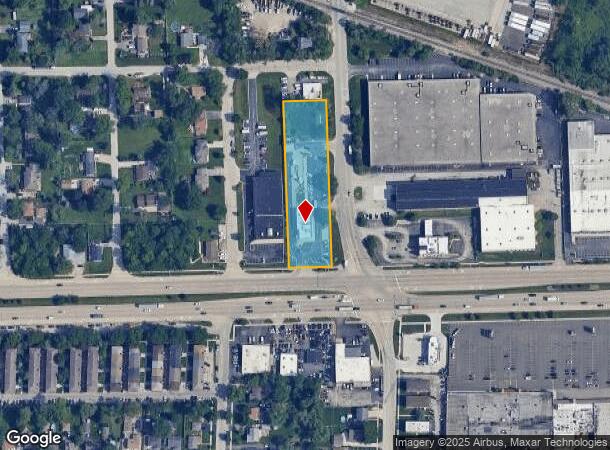  410 W North Ave, Addison, IL Parcel Map