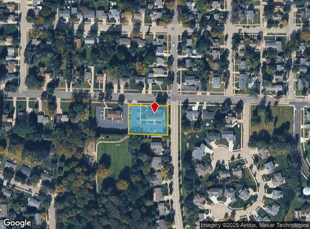  1305 Chestnut St, West Bend, WI Parcel Map