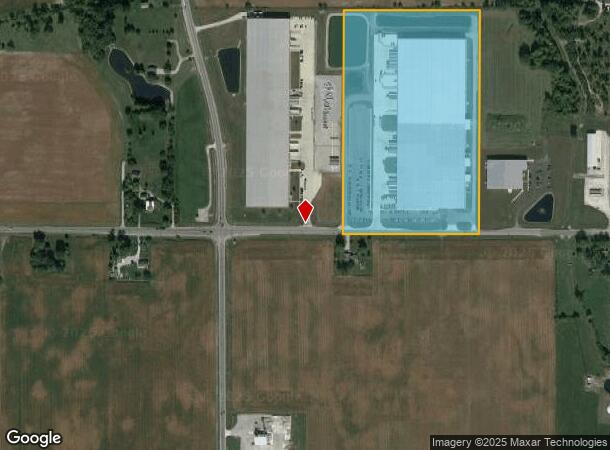  1805 Lancaster St, Bluffton, IN Parcel Map