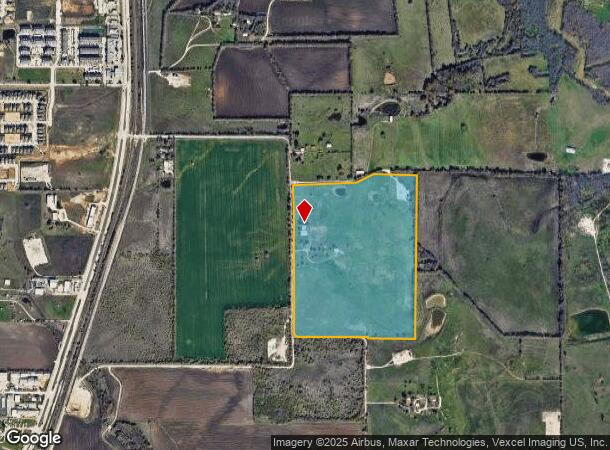9975 Harmonson Rd, Northlake, TX Parcel Map