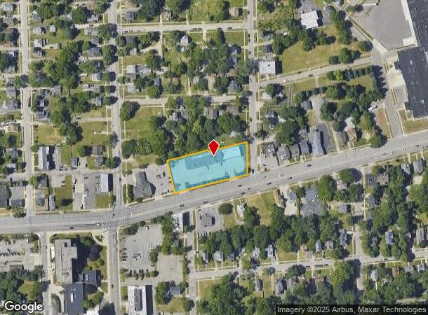  418 W Huron St, Pontiac, MI Parcel Map