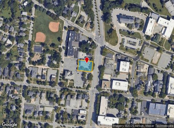  604 Bosley Ave, Towson, MD Parcel Map