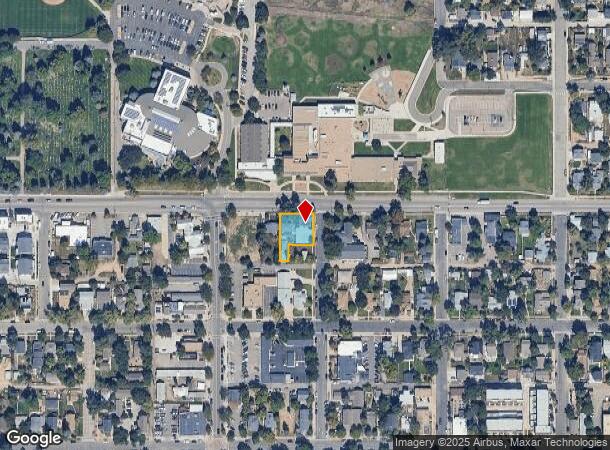  108 E Baseline Rd, Lafayette, CO Parcel Map
