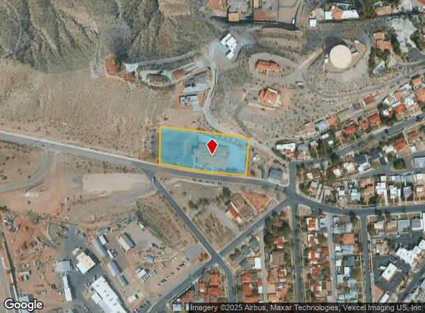 1404 Colorado St, Boulder City, NV Parcel Map