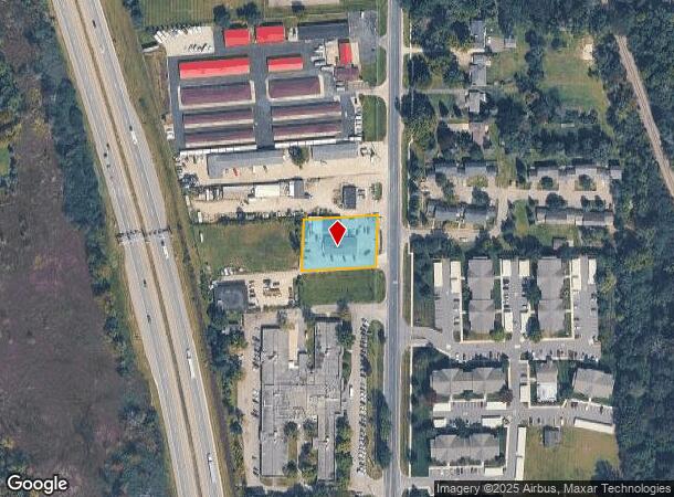 8715 Main St, Whitmore Lake, MI Parcel Map