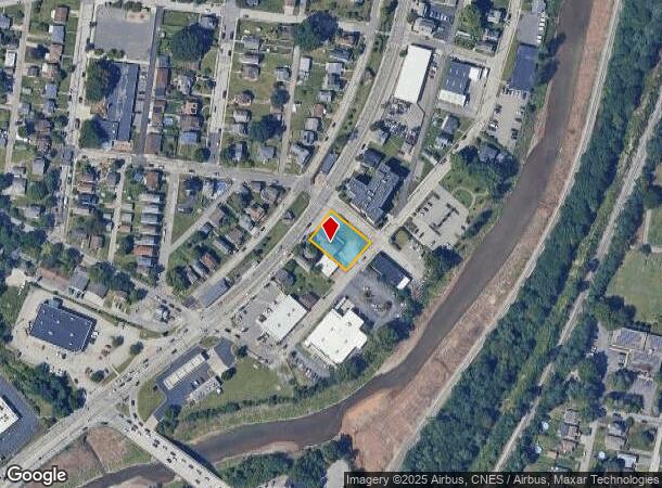 1906 E Railroad St, Carnegie, PA Parcel Map