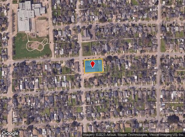  2748 Brandon St, Dallas, TX Parcel Map