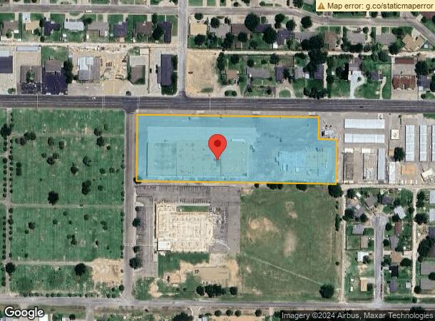  1115 W Park Ave, Hereford, TX Parcel Map