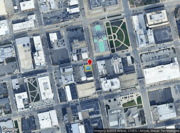  800 S Calhoun St, Fort Wayne, IN Parcel Map