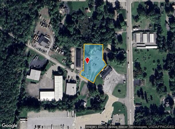 5560 W Webb Rd, Youngstown, OH Parcel Map