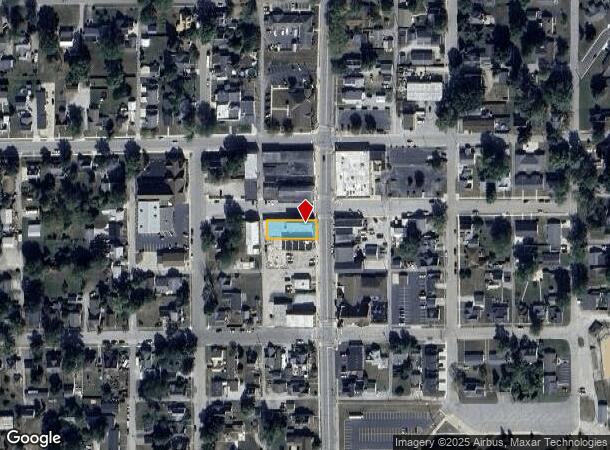104 S Jefferson St, Ossian, IN Parcel Map