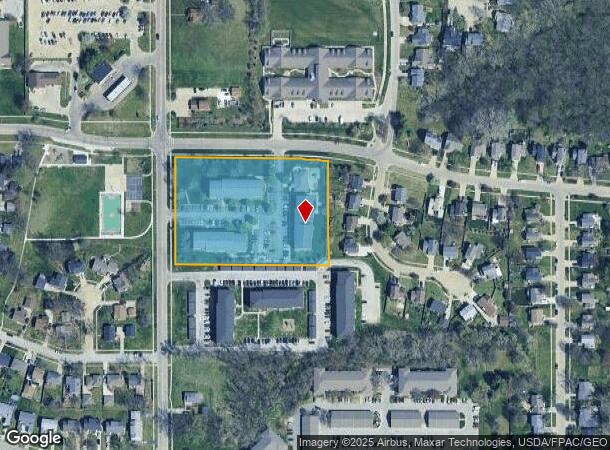 2201 E Park Ave, Des Moines, IA Parcel Map