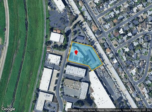  2600 Stanwell Dr, Concord, CA Parcel Map