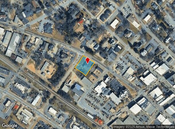  88 W Athens St, Winder, GA Parcel Map