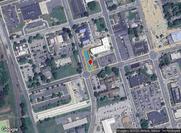  487 S Queen St, Dover, DE Parcel Map