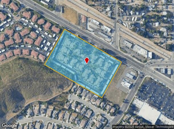  1095 Kendall Dr, San Bernardino, CA Parcel Map