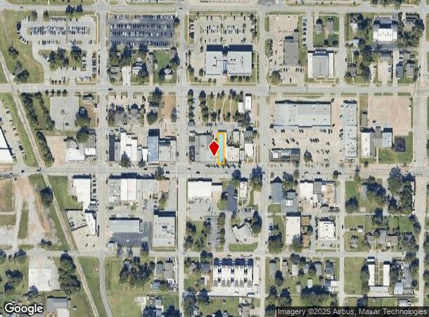  209 E Main St, Jenks, OK Parcel Map