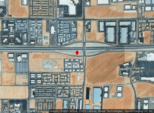  6460 Warbonnet Way, Las Vegas, NV Parcel Map