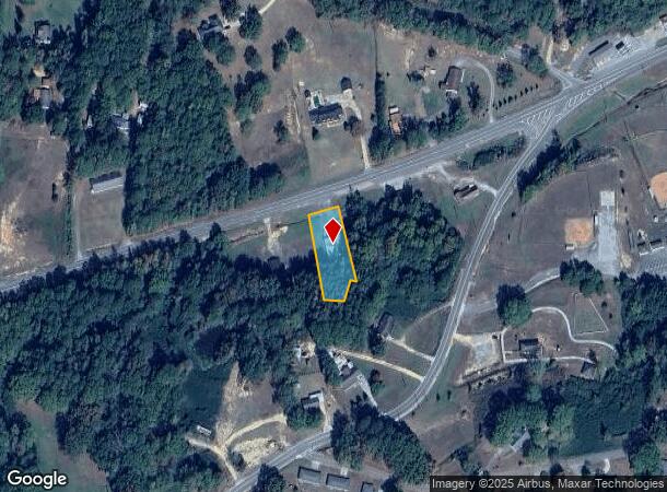 10586 State Highway 129, Brilliant, AL Parcel Map